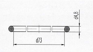 Кольцо Д218.00.07  (2Д100.22.219)
